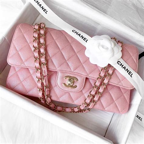 chanel purse with flowers pink|pink chanel bags on sale.